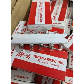 micro lamps Inc. 10x 112 Ml-112 Vintage Miniature light bulb lamp GE Westinghouse RCA AC delco