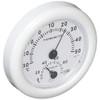 CR-103W with Kureseru thermo-hygrometer white stand