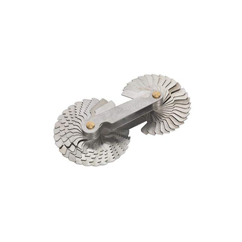 Sealey Ak73Spg Screw Pitch Gauge Set 52Pc Bsw/Metric