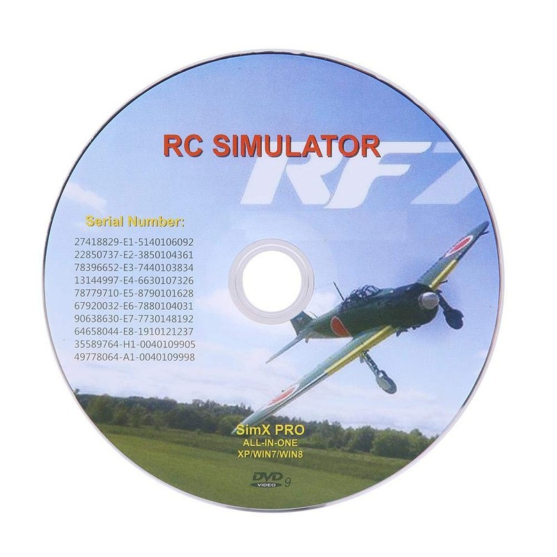 RC Simulator, 22 in 1 RC USB Simulator with Cables