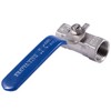 5pcs 1/2 Inch Stainless Steel Internal Thread Lever Handle Valve