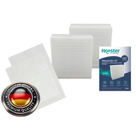 2 filter sets suitable for Vallox ValloPlus 350 MV/SE/SC | 4x filter mat G4 and 2x compact filter F7