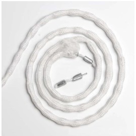 Sausage Bead Weight Fabric Covered,1.64 Yard reinforcing Cable, Curtain Weighted Lead WireCurtain,1.76 Ounce(2 Pieces)