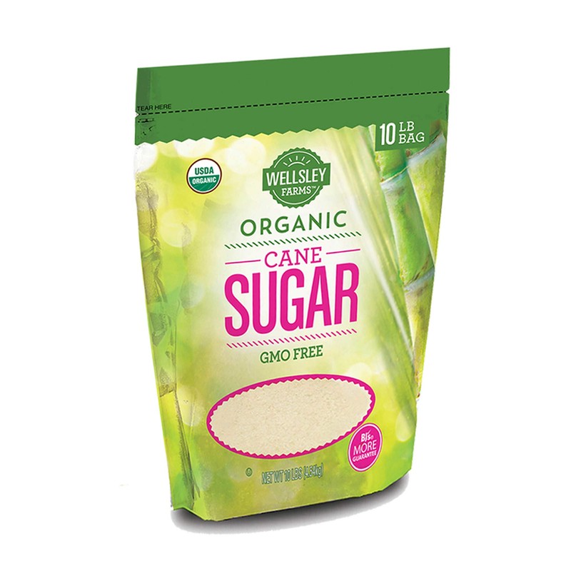 Wellsley Farms Organic Cane Sugar Gluten-free, 10 lbs.