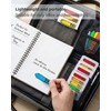 1000 Pcs Sign Here Sticky Tabs, Notary Signature & Date