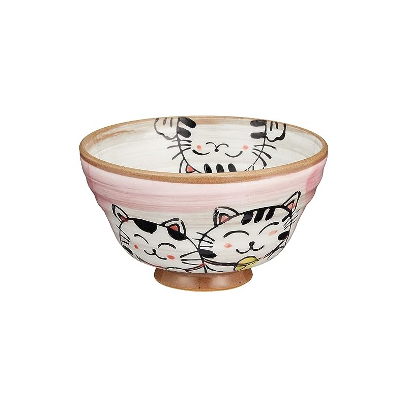 Mino Ware 131-1019 Rice Bowl, Approx. 4.7 inches (12 cm),