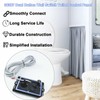 36387 Dual Button Wall Switch Toilet Control Panel Fit for