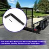 Trailer Gate Spring Latch Kit 819t for Carry-On Utility Trailers,Trailer