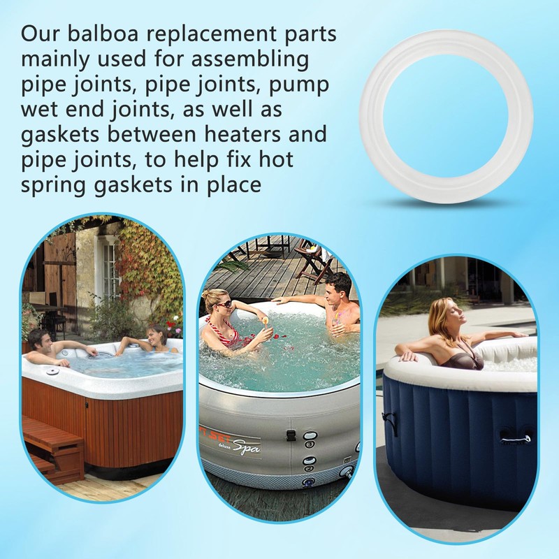2" Spa hot tub Heater Gasket Replacement Oring Balboa Gecko