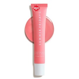 Summer Fridays Lip Butter Balm - Hydrating Lip Mask - Shea Butter, Vegan - Pink Sugar (0.5 Oz)