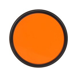 Akozon Camera Slim Filter 52 mm Lens Filter Optical Glass Camera Lens Filter for Digital Cameras Series for Video Vlog Portrait Photography (Orange)