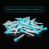 50PCS Disposable Dental Intraoral Mixing Tips Silicone Rubber Mix Propotion