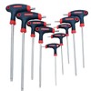 KEWAYO9pcs T-Handle Torx Set, Chrome Vanadium Steel Star Keys (T10-T50),