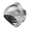 Insvrecho 4-Inch Round Dryer Vent Covers Outdoor, Stainless Steel exhaust