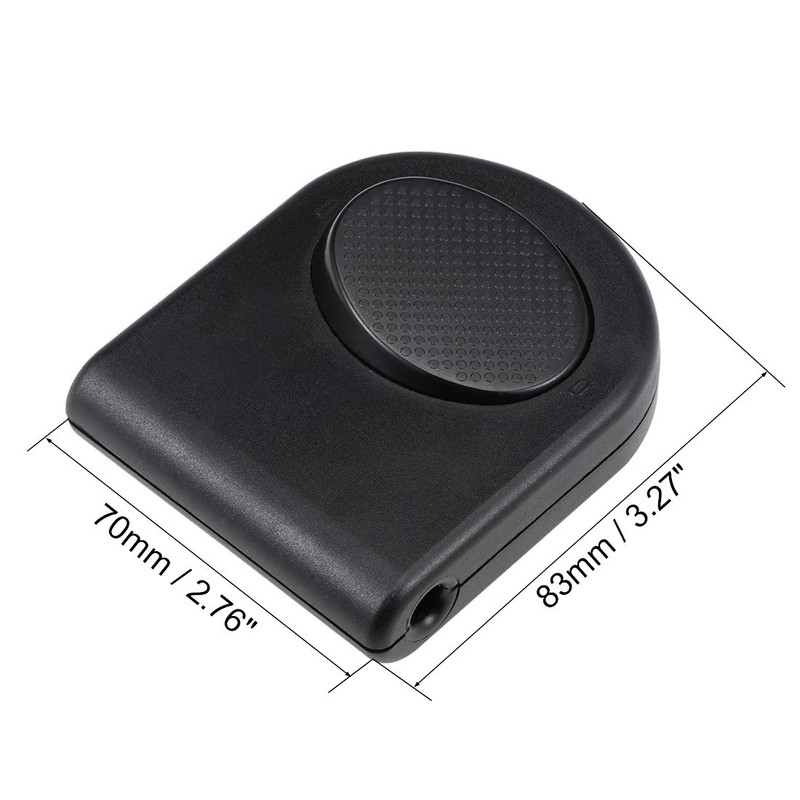 uxcell Inline Foot Pedal Push Lamp Switch, Step-on-button Lighting Foot