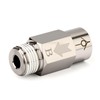 GASHER 2Pcs One-Way Non-return Check Valve 1/4" Male x 1/4"