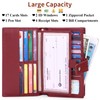 SENDEFN Women's Wallet Large Capacity RFID Blocking Leather Wallets Cards