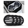 Car Cup Holder Coasters 4 Pack - American Flag 2.75