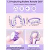Plastic Leg Massage Roller (Purple)