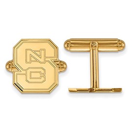 NC State Cuff Links (Gold Plated)