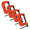 ASelected 4PCS Mini G Clamp 2 Inch (51 MM) Capacity
