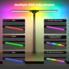 SIBRILLE Upgraded LED Desk Lamp for Home Office with RGB,