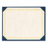 PaperDirect Blue Leatherette Award Boards with Acetate Overlay, 9 x