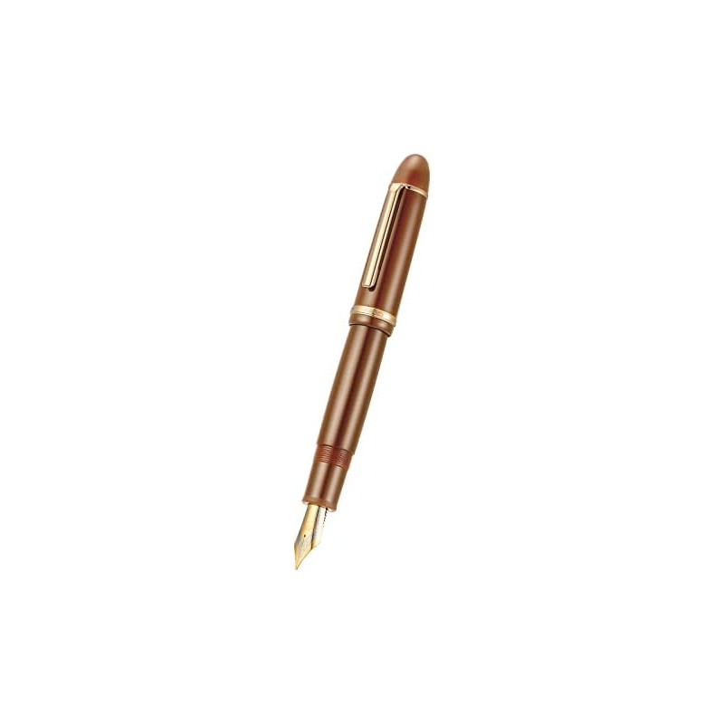 Jinhao X159 Pluma estilográfica 8 Punta fina, café con clip