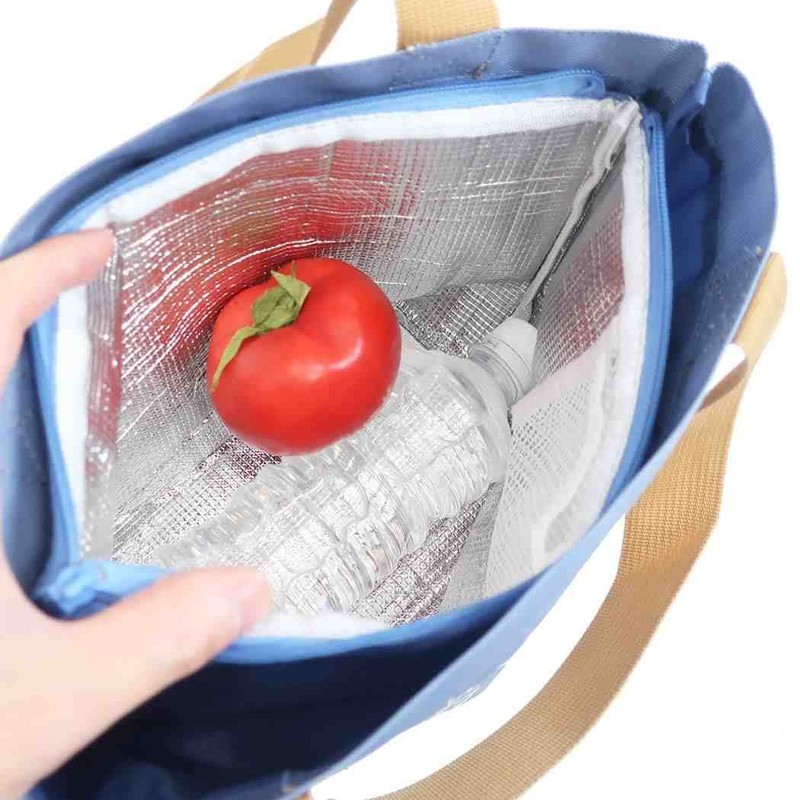Snoopy Mini Tote Face Up Peanuts Insulated Lunch Bag with