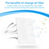JAWUZ 30pcs CPAP Filters, Universal Disposable Replacement Filters Compatible with