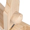 Tostonera Plantain Masher 6.3in Pine Wood Reusable Banana Smasher Maker