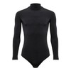 Men's Latin Dance Leotard, black