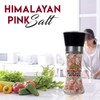 Himalayan Chef SaltCoarse SaltGlass, Pink Salt Coarse Glass Grinder, 6.34