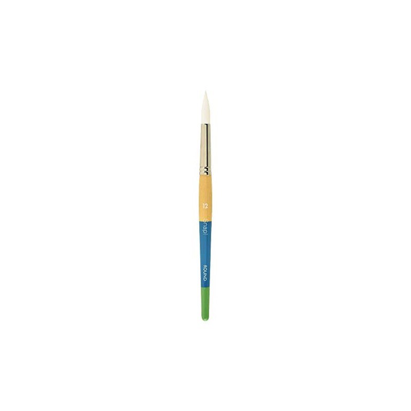 Princeton SNAP BRUSH WHITE TAKLON ROUND 12