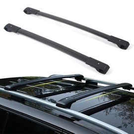 ZXMOTO Roof Rail Rack Cross Bars Crossbars Fits for Subaru Ascent 2019 2020 2021 2022 2023 2024Heavy Duty Aluminum for Roof Cargo Box,Ski,Kayak,Bike,Cargo Carrie