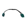 Fakra Z Radio Antenna Adaptor for 2 x Fakra Radio