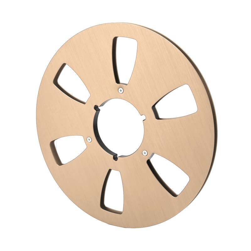 1/4 10.5 Inch Empty Takeup Reel 6 Hole Aluminum Alloy