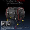 Rhinowalk Motorcycle Saddle Bag Motorbike Tail Bag Waterproof Expandable Pannier
