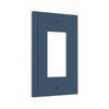 WUYOCHA Decorative Outlet Covers Encore Navy Blue 1 Gang Rocker