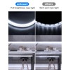 echosari 33Ft Neon Rope Lights, 1200 LED Strip Lights with