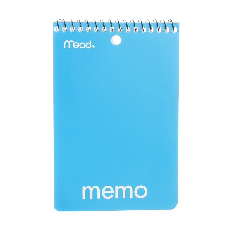 Mead - Memo Book, College Ruled, 6" x 4", Wirebound,
