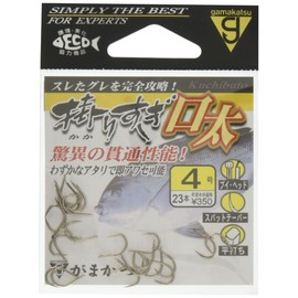 Gamakatsu Kakurisugi hook mouth weight No. 4 fishing hook