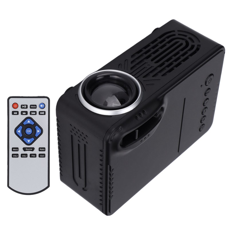 Mini Projector Portable with Audio and Video HD Multimedia Interface