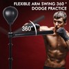 Spinning Reflex Bar: Punching Bag, Adjustable Height