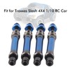 4Pcs CVD Front Rear Drive Shaft Metal Transmission Axle for