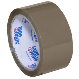 Aviditi Tape Logic 2 Inch x 55 Yard 2.0 Mil Tan, Heavy Duty Acrylic Packing Tape, 36 Pack, Perfect for Packing, Shipping, Moving, Home and Office