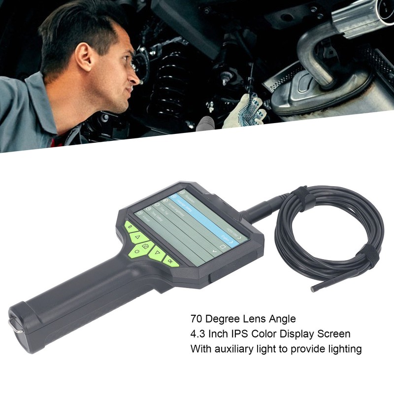 Handheld Endoscope 4.3in IPS Screen 1080P HD 5.5mm Lens Industrial