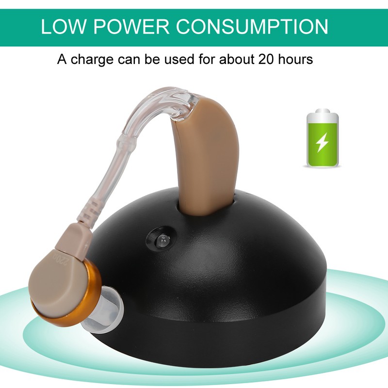 Hearing Amplifier Rechargeable Wireless Volume Control Hearing Aid for Children