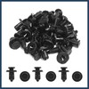 INFINAUTO 20Pcs Fit 10mm Hole Plastic Rivets Fastener Fender Bumper