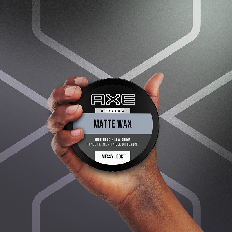 Axe Styling Messy Look Textured Matte Hairstyle Pomade Easy to